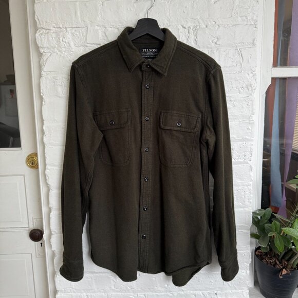 Filson Vintage Flannel Work Shirt - Picture 2 of 4